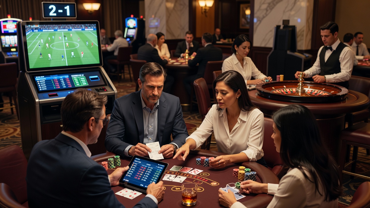 Balancing Sports Betting and Casino Games
